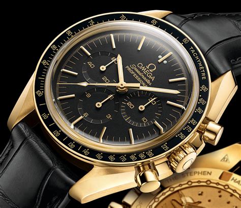 omega speedmaster moonwatch gold|omega speedmaster legendary moonwatch price.